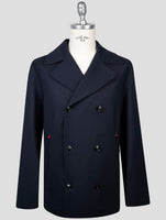 Kiton Blue Wool Ea Pa