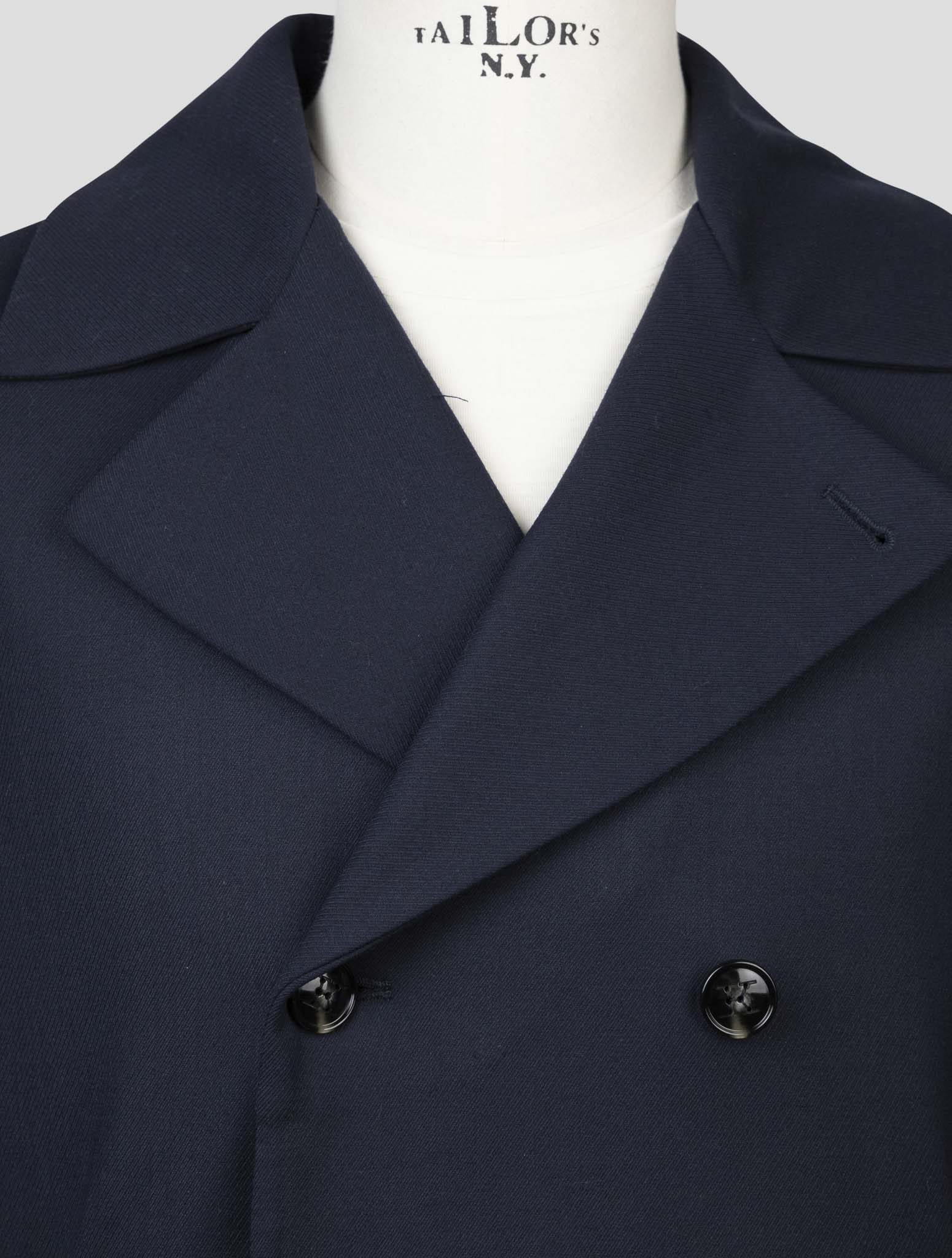 Kiton Blue Wool Ea Pa