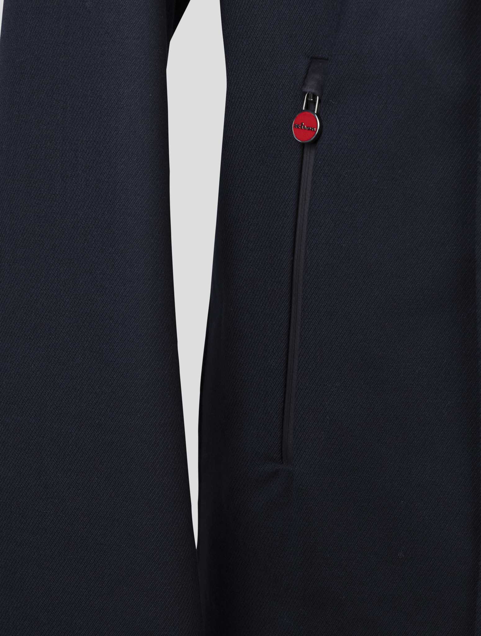 Kiton Blue Wool Ea Pa