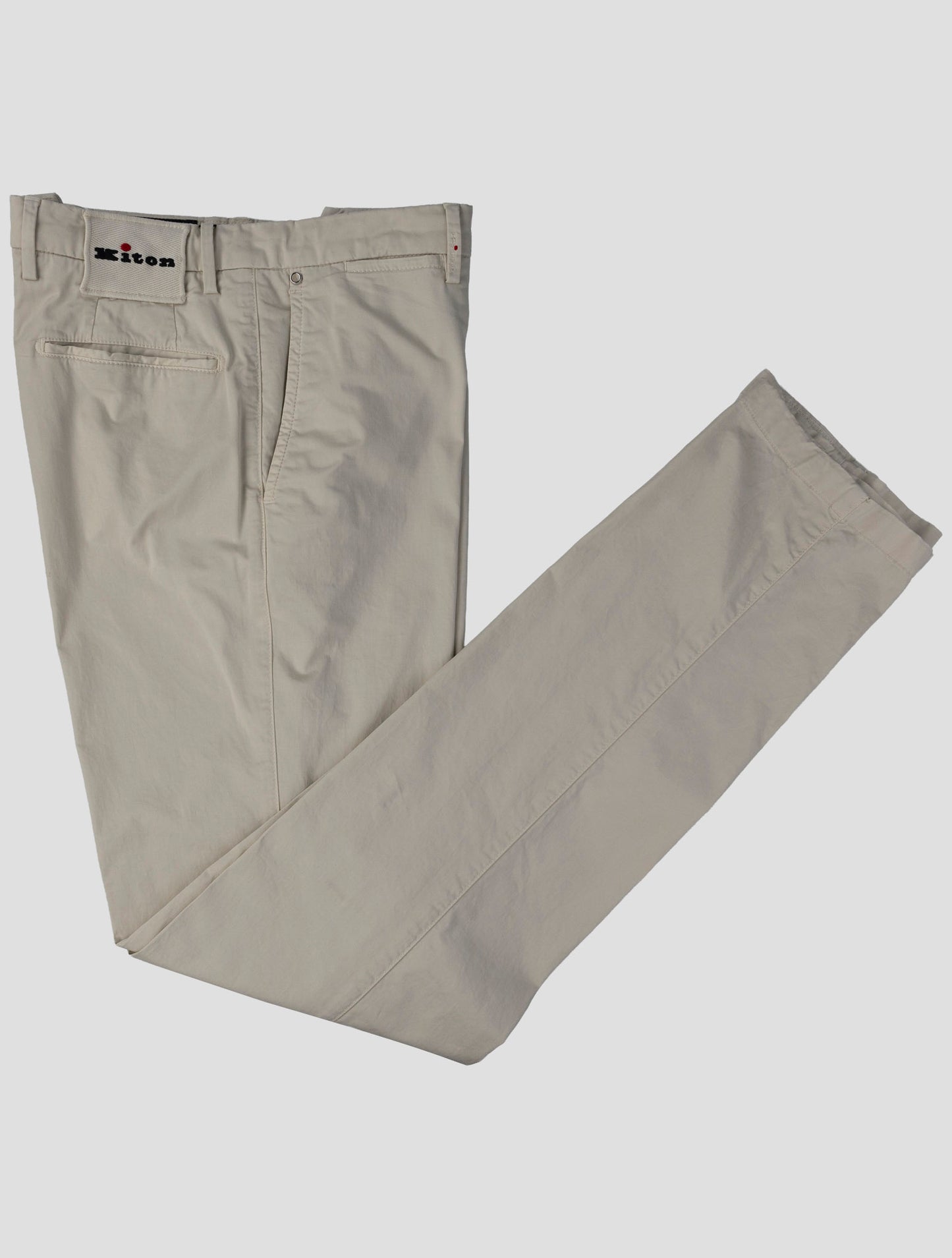 Kiton Beige Cotton  Ea Pants