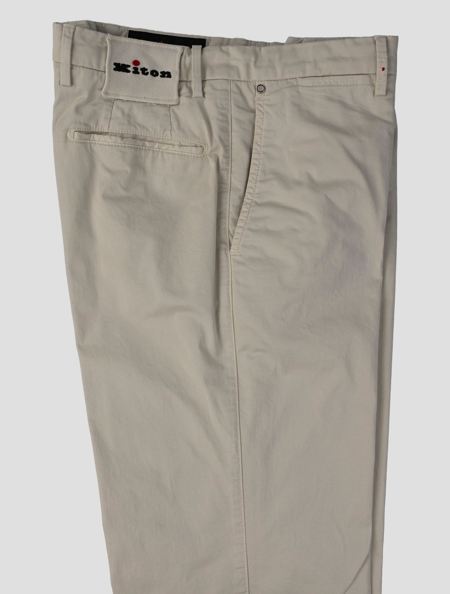 Kiton Beige Cotton  Ea Pants