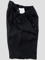 Kiton Black Linen Short Pants