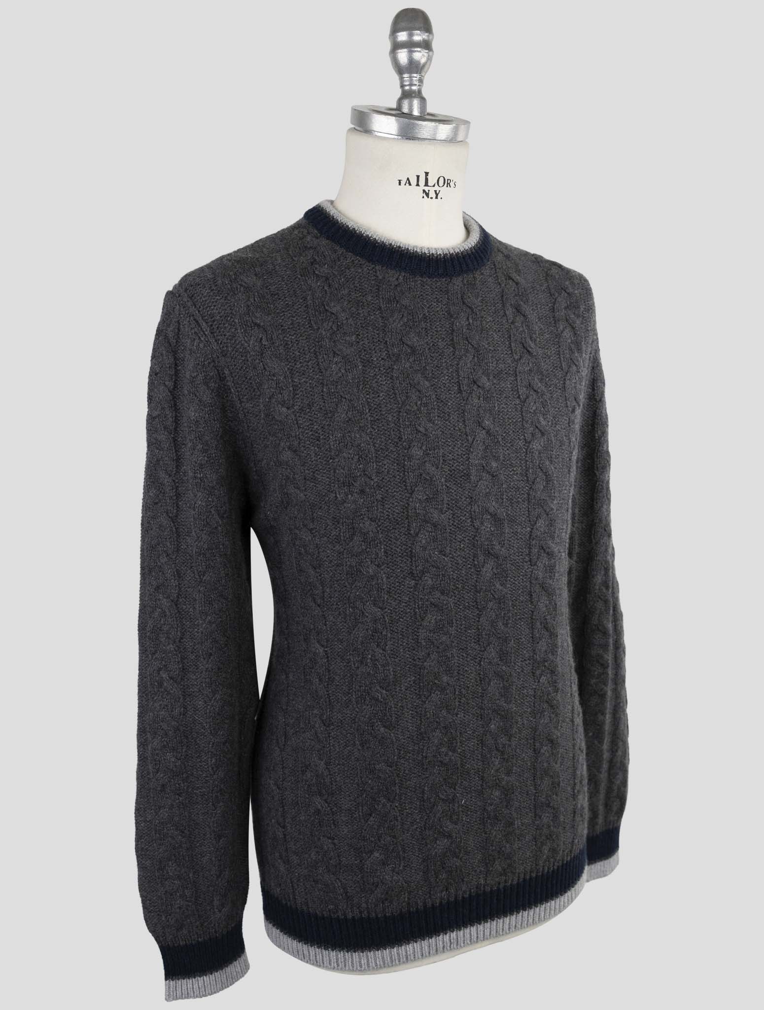 Kiton Multicolor Cashmere Sweater Crewneck