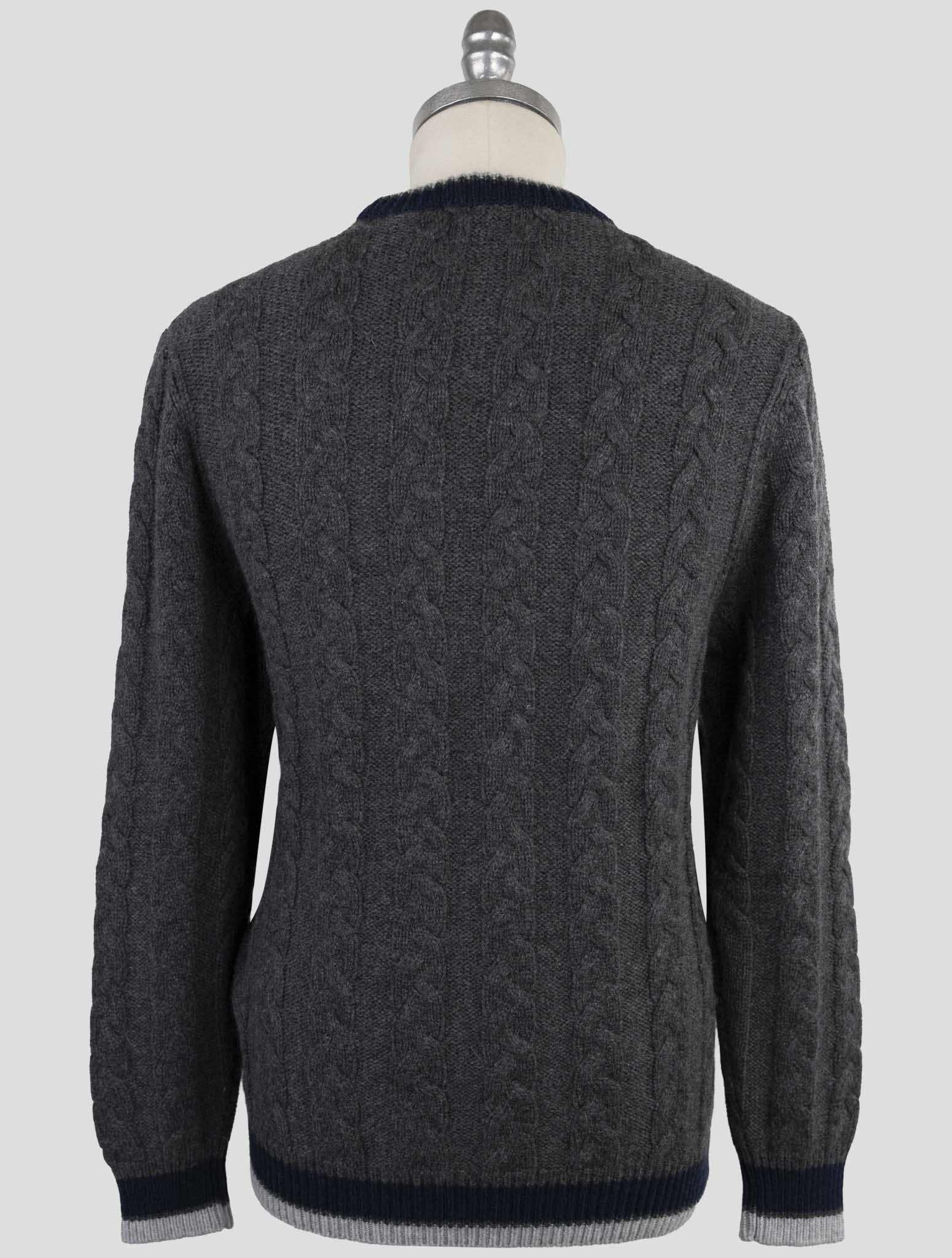 Kiton Multicolor Cashmere Sweater Crewneck