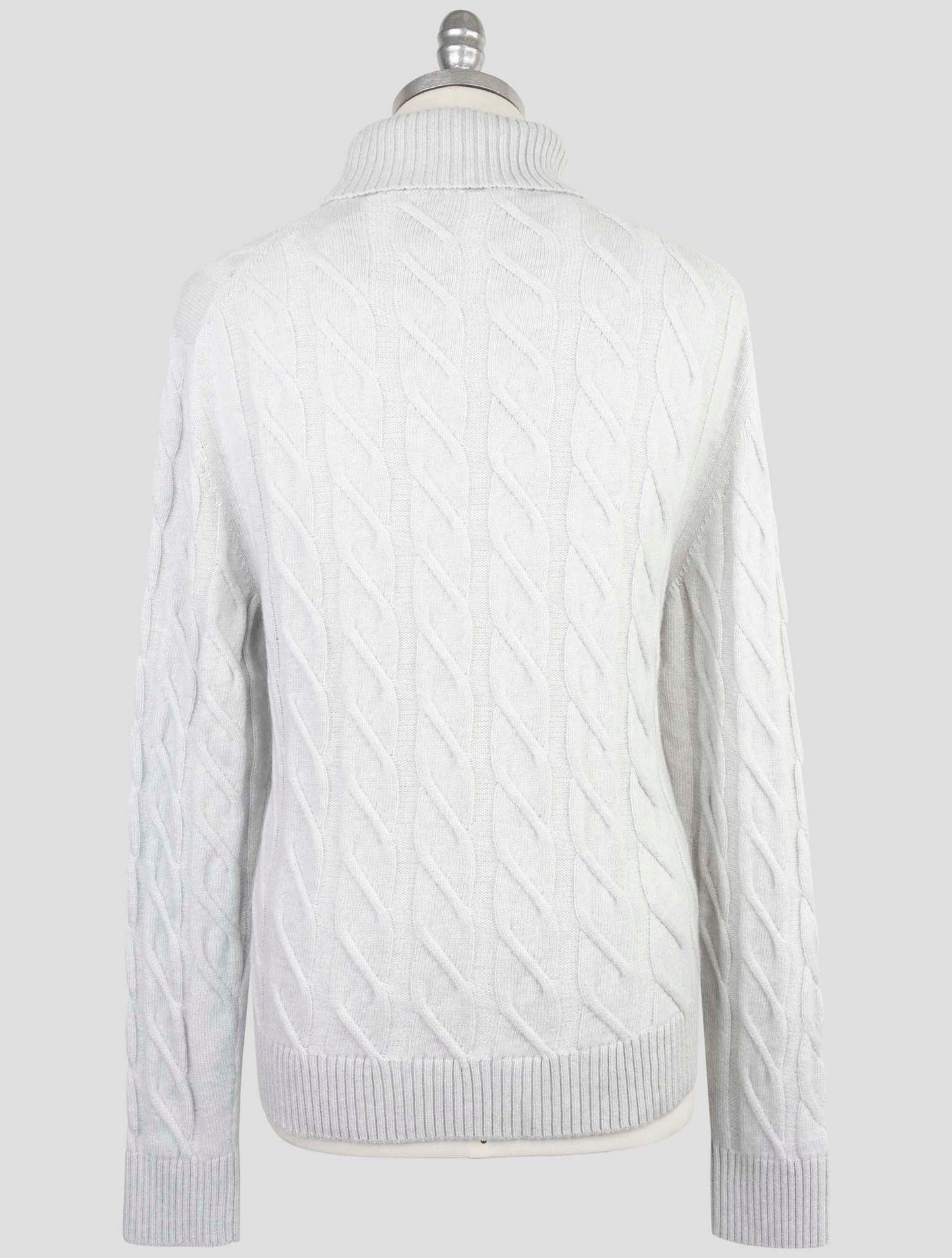 Kiton Gray Cashmere Turtleneck