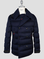 Kiton Blue Cashmere Coat