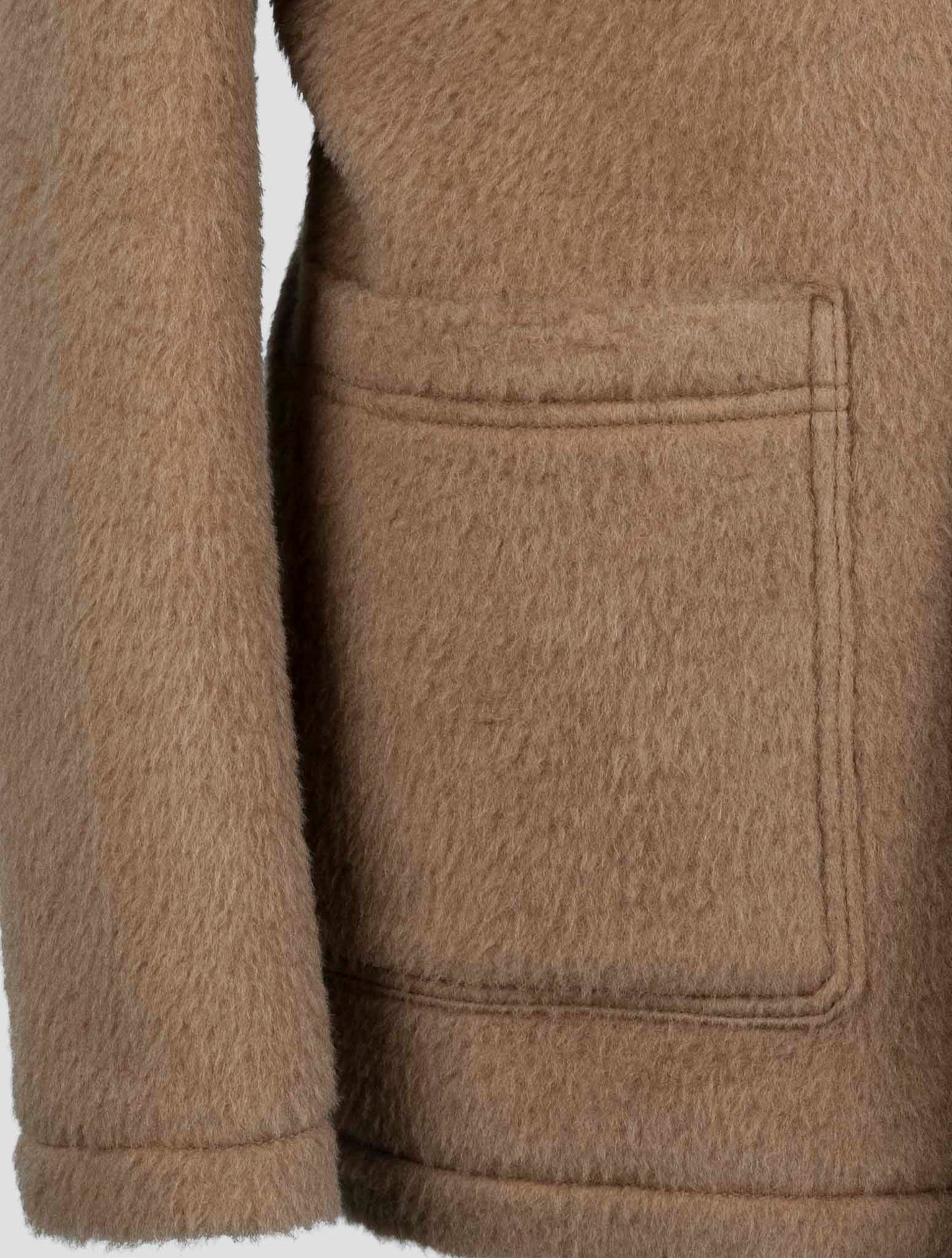 Kiton Brown Camel Coat