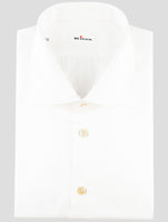 Kiton White Cotton Shirt