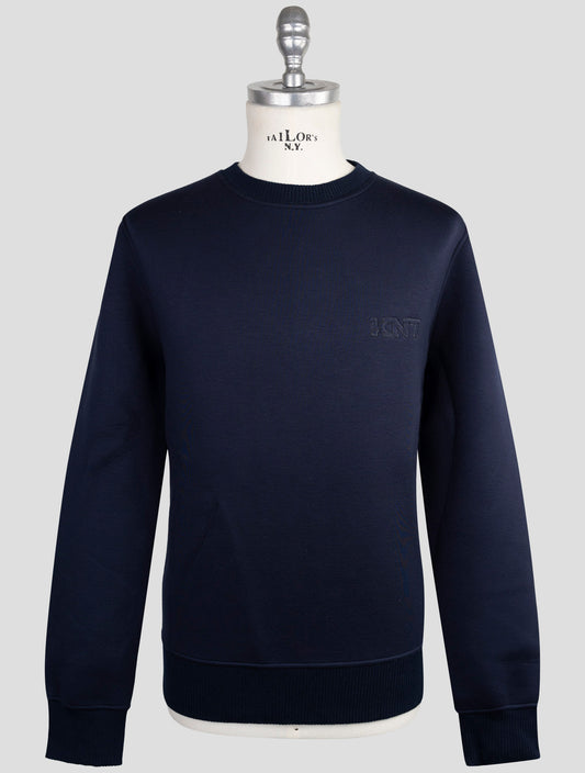 Kiton Knt Black Viscose Ea Sweater Crewneck