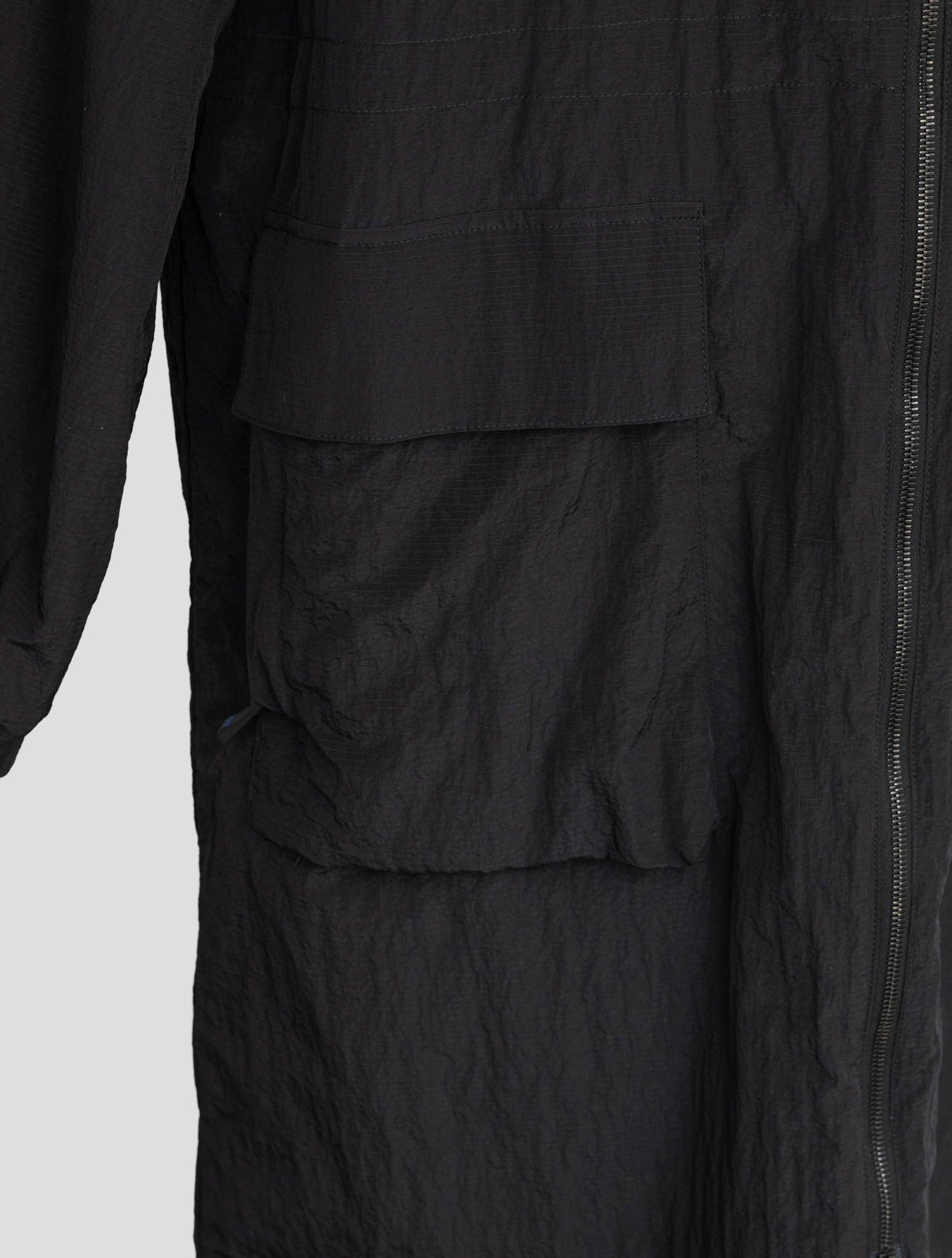 Kiton Knt Black Pa Overoat