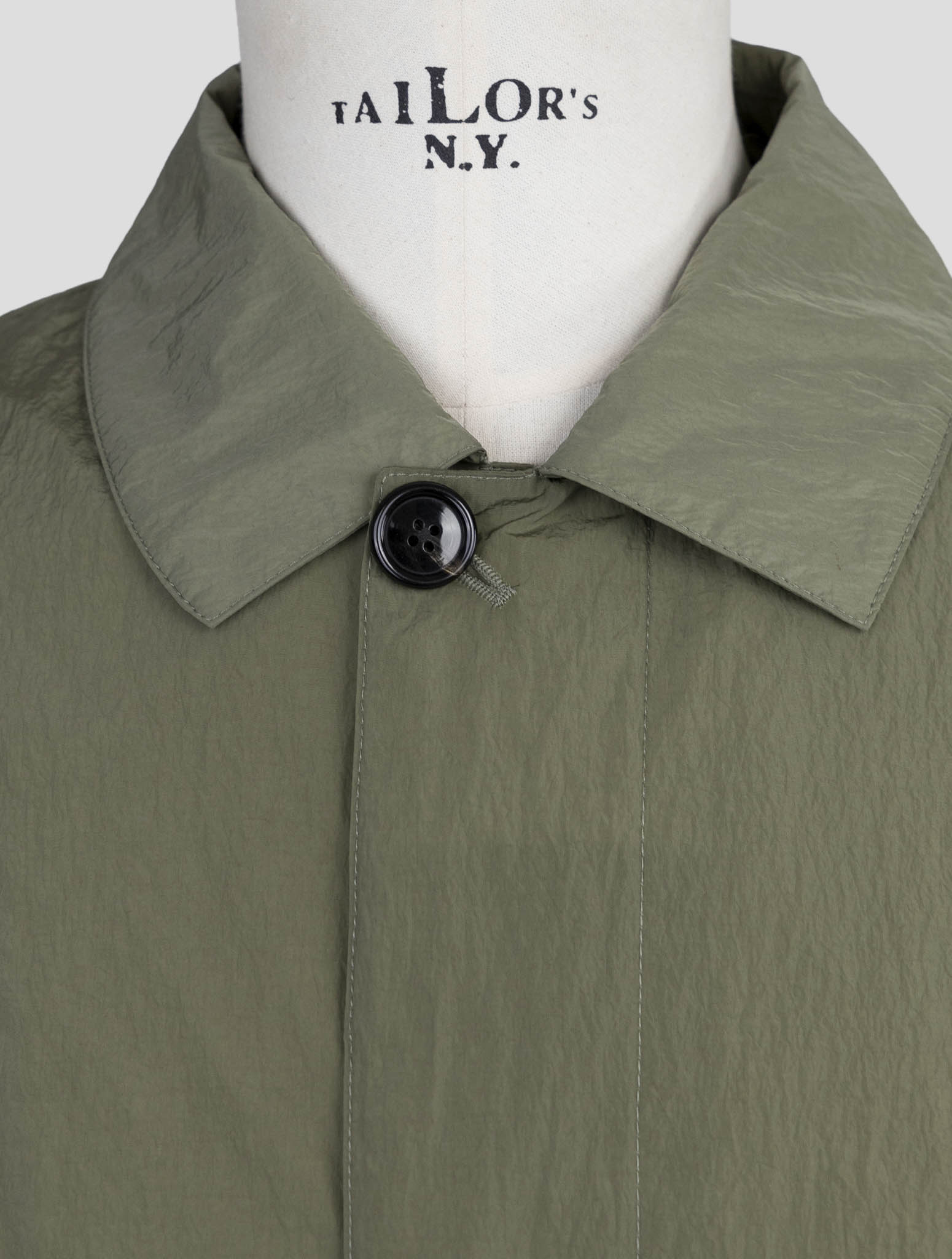 Kiton Knt Green Pa Overcoat