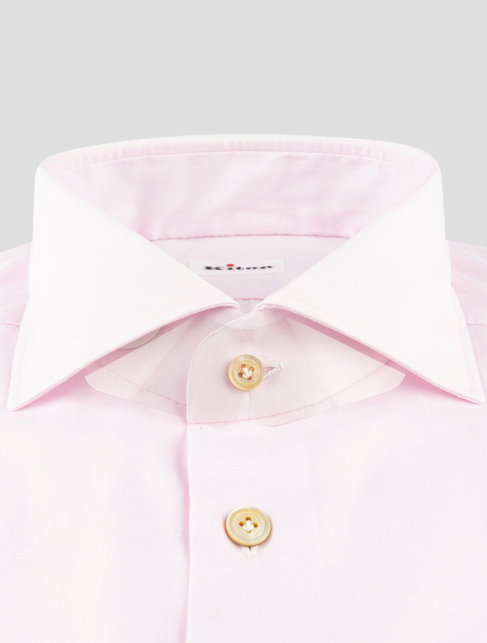 Kiton White Cotton Shirt