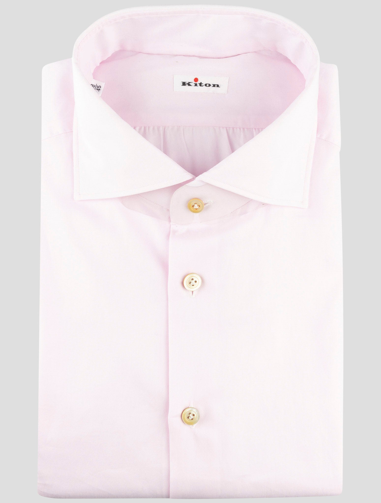 Kiton White Cotton Shirt