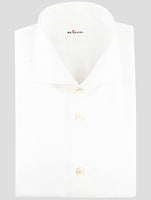 Kiton White Cotton Shirt