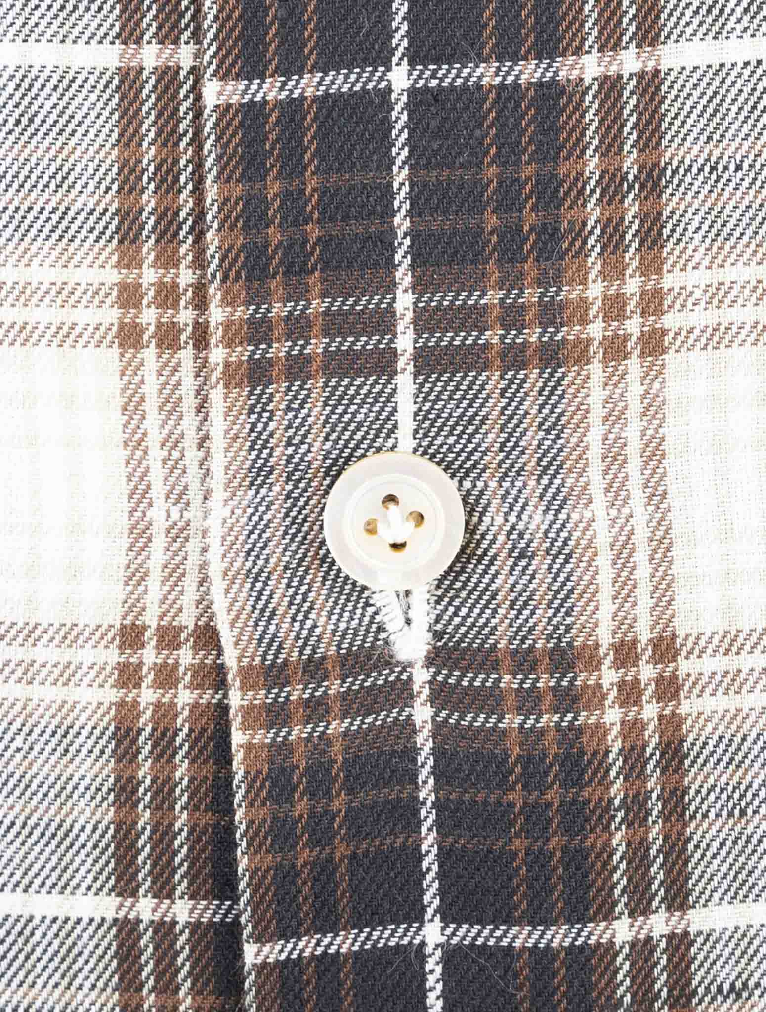 Kiton Gray Cotton Shirt