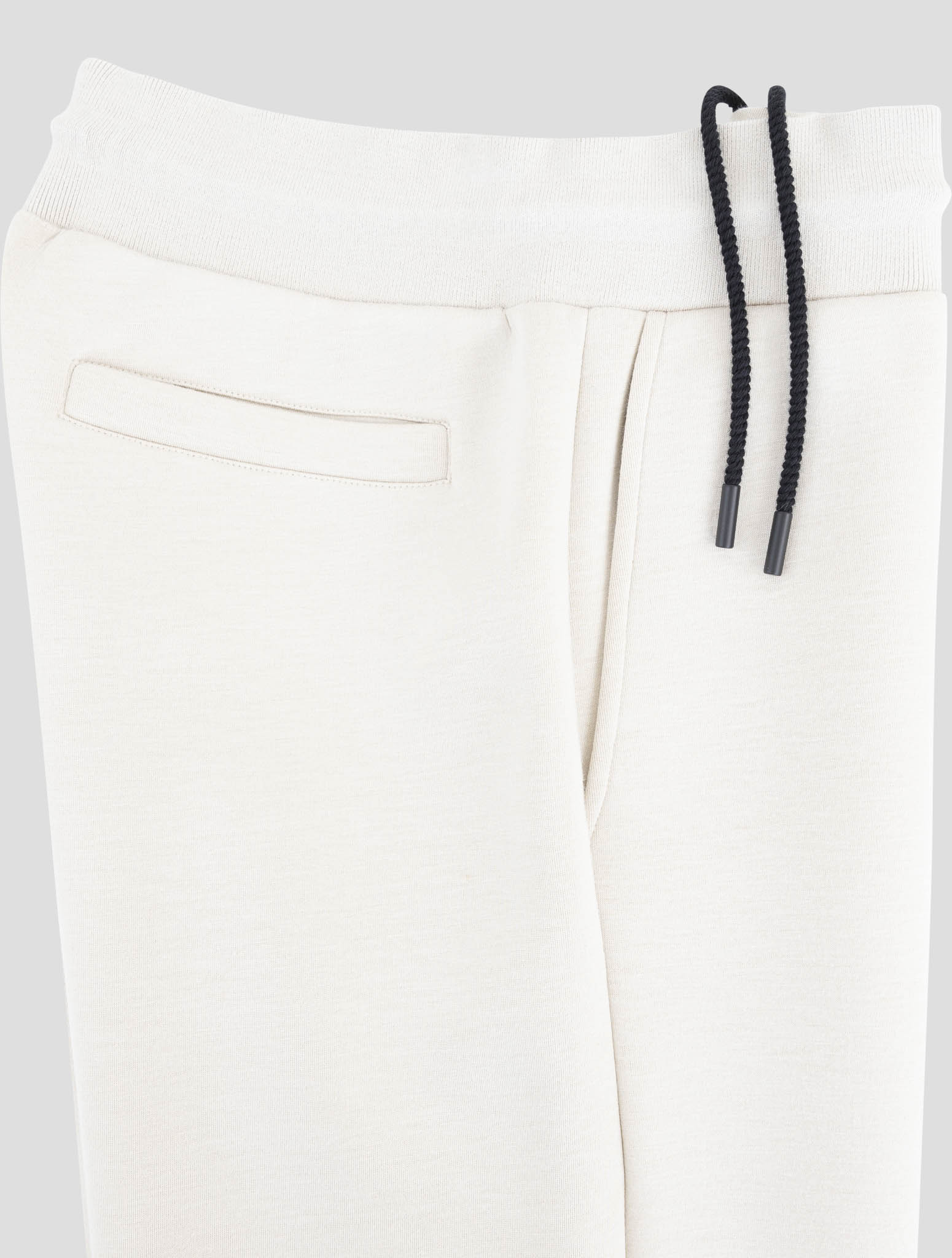 Kiton Knt Beige Viscose Ea Jogging Pants