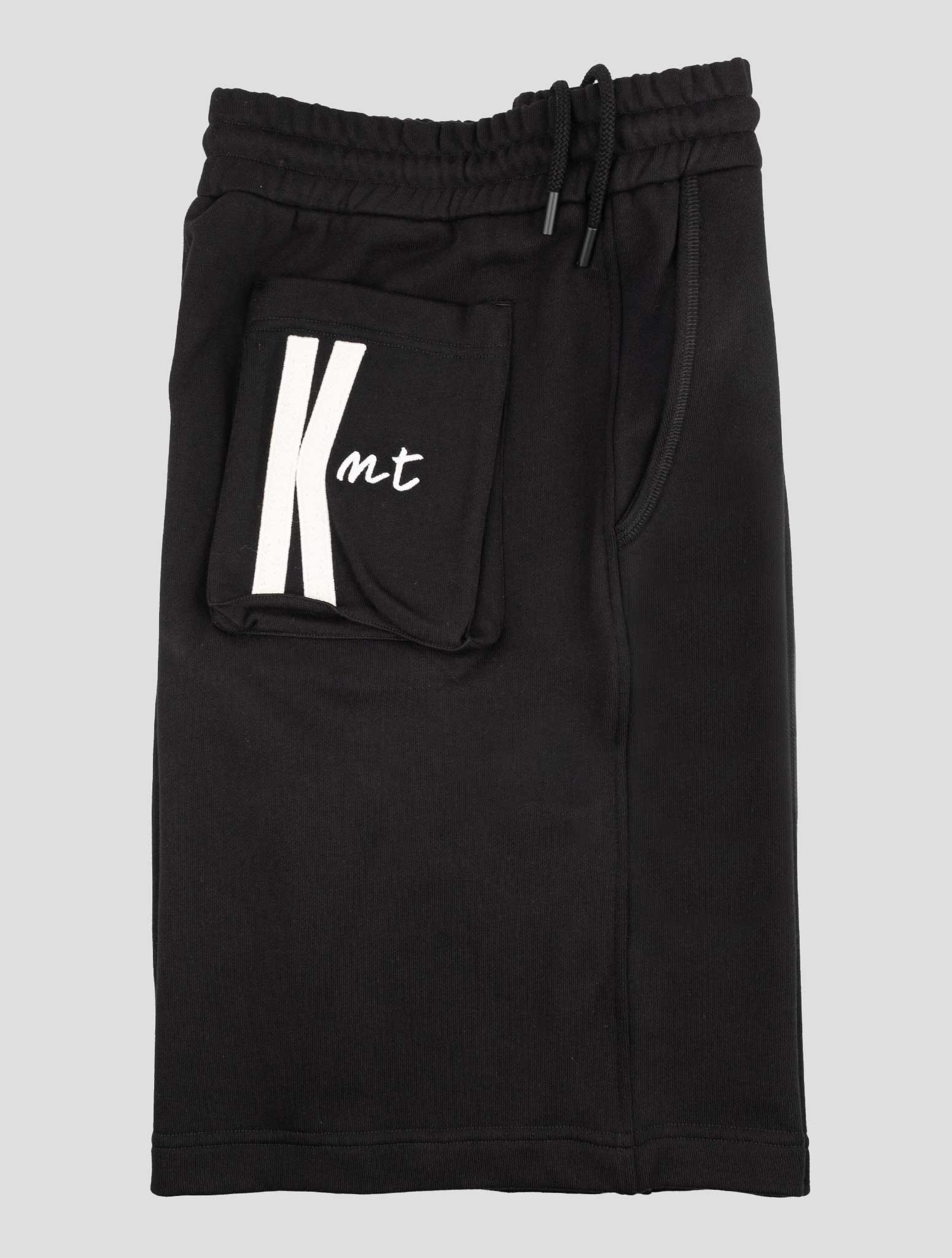 Kiton Knt Black Cotton Short Pants