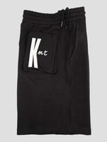 Kiton Knt Black Cotton Short Pants