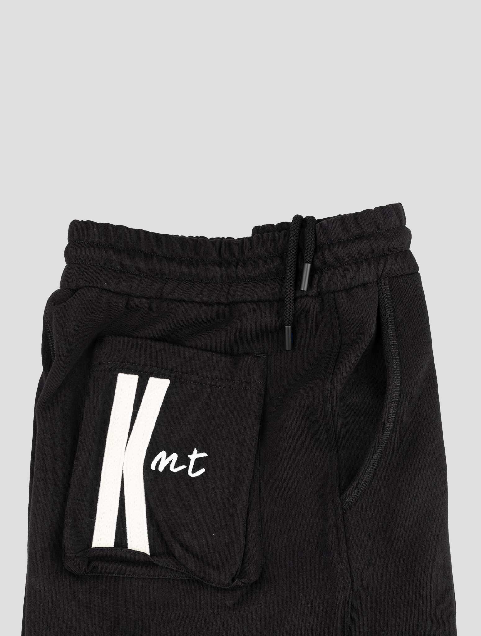 Kiton Knt Black Cotton Short Pants