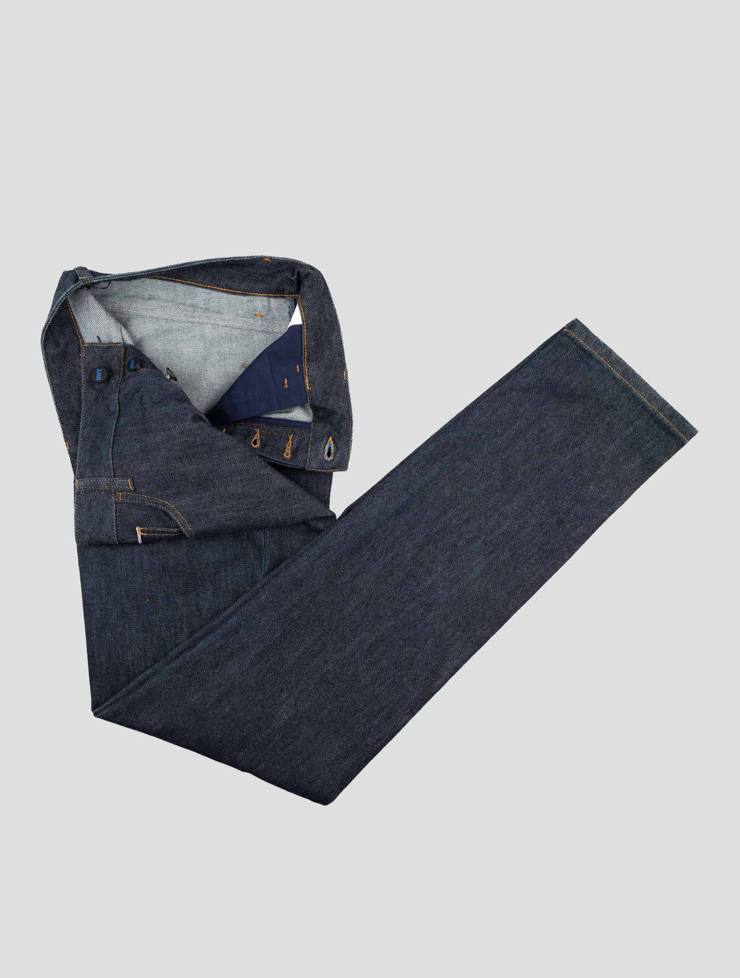 Kiton Knt Dark Blue Cotton Pe Jeans