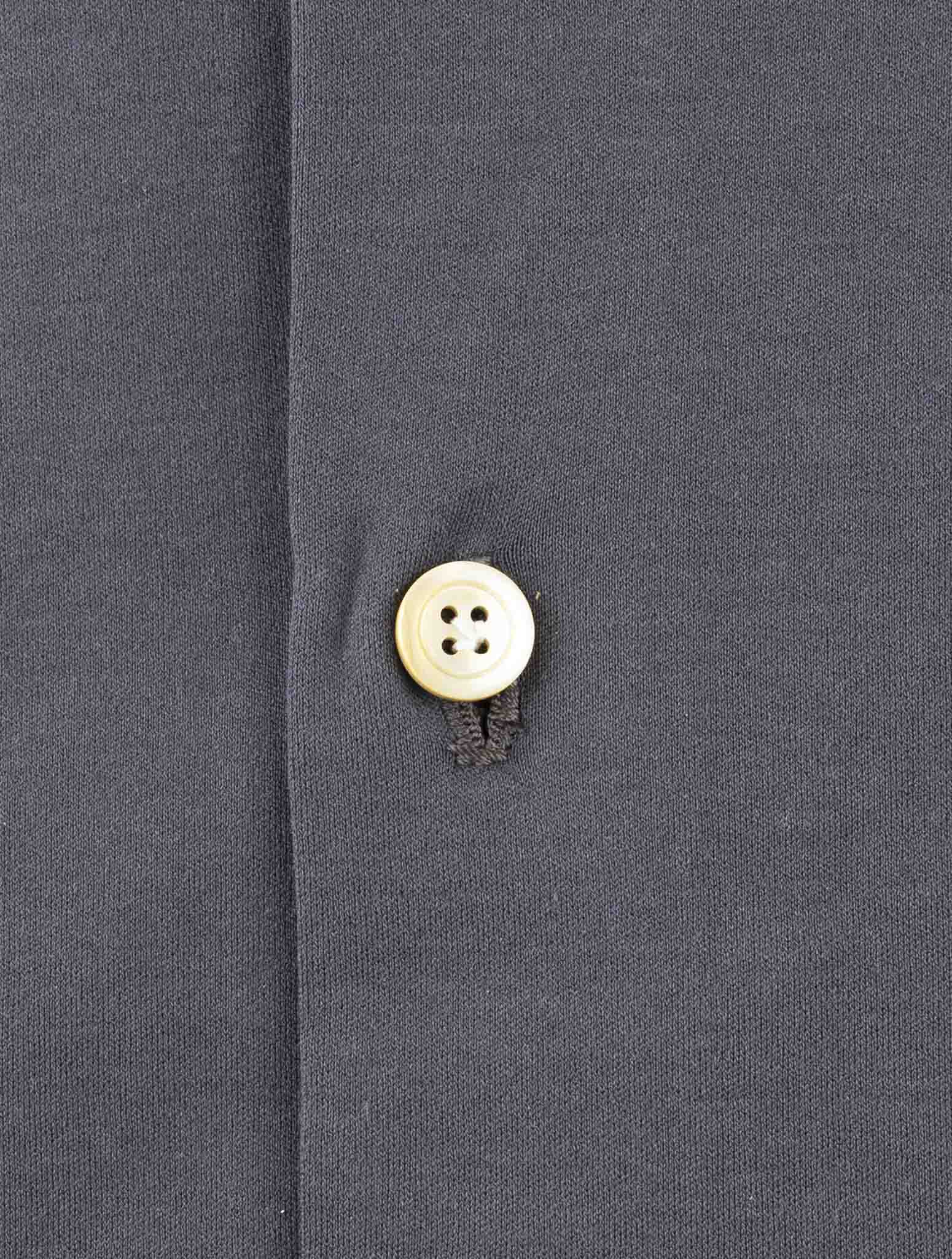 Kiton Gray Cotton Shirt