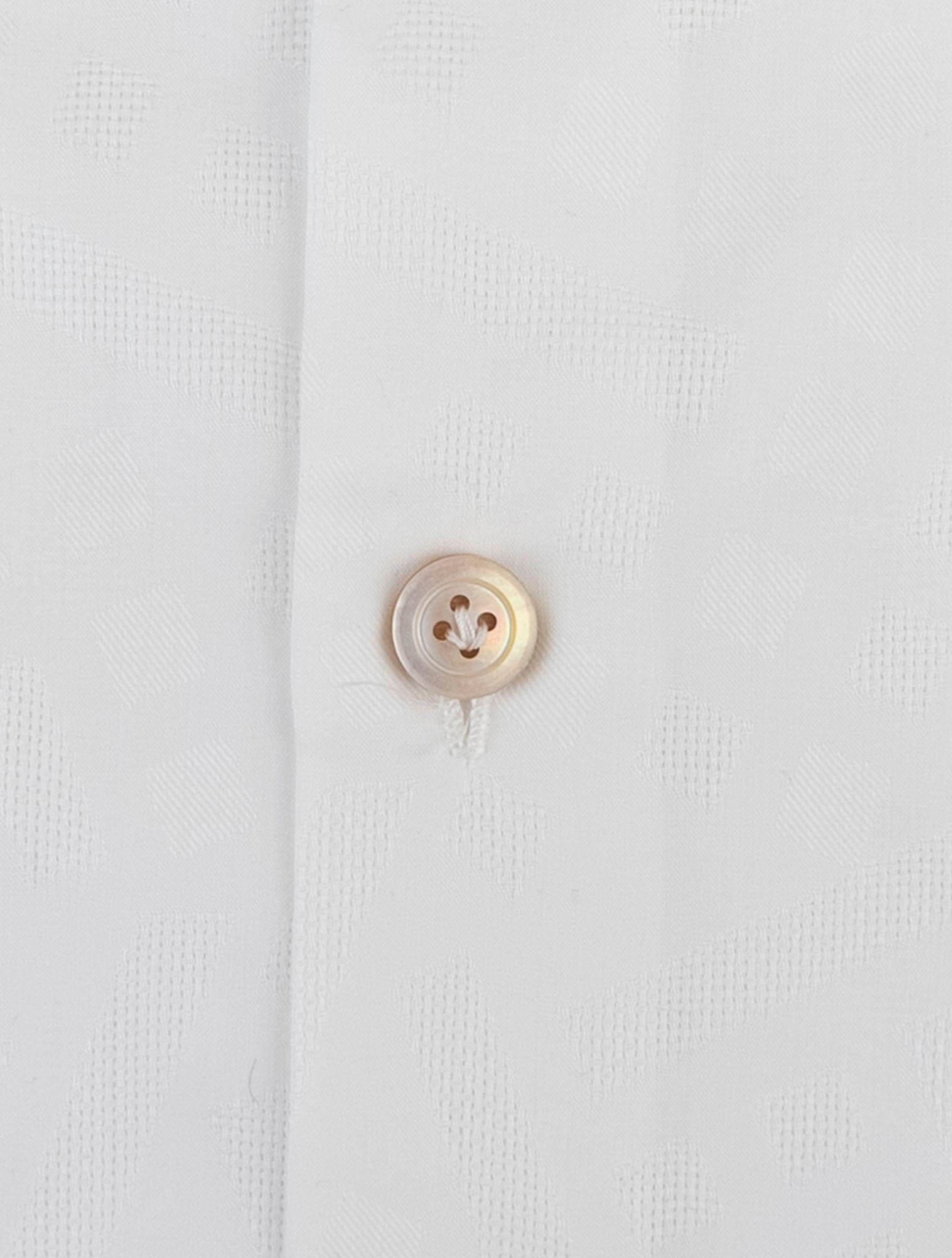 Kiton White Cotton Shirt