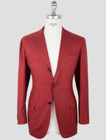Kiton Burgundy Cashmere Blazer