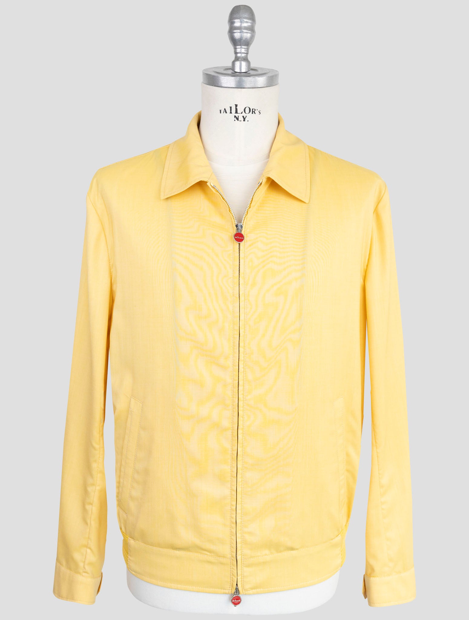 Kiton Yellow Cashmere Coat