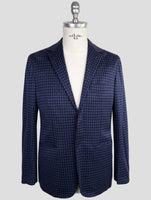 Kiton KNT Blue Cotton Cashmere Pa Blazer