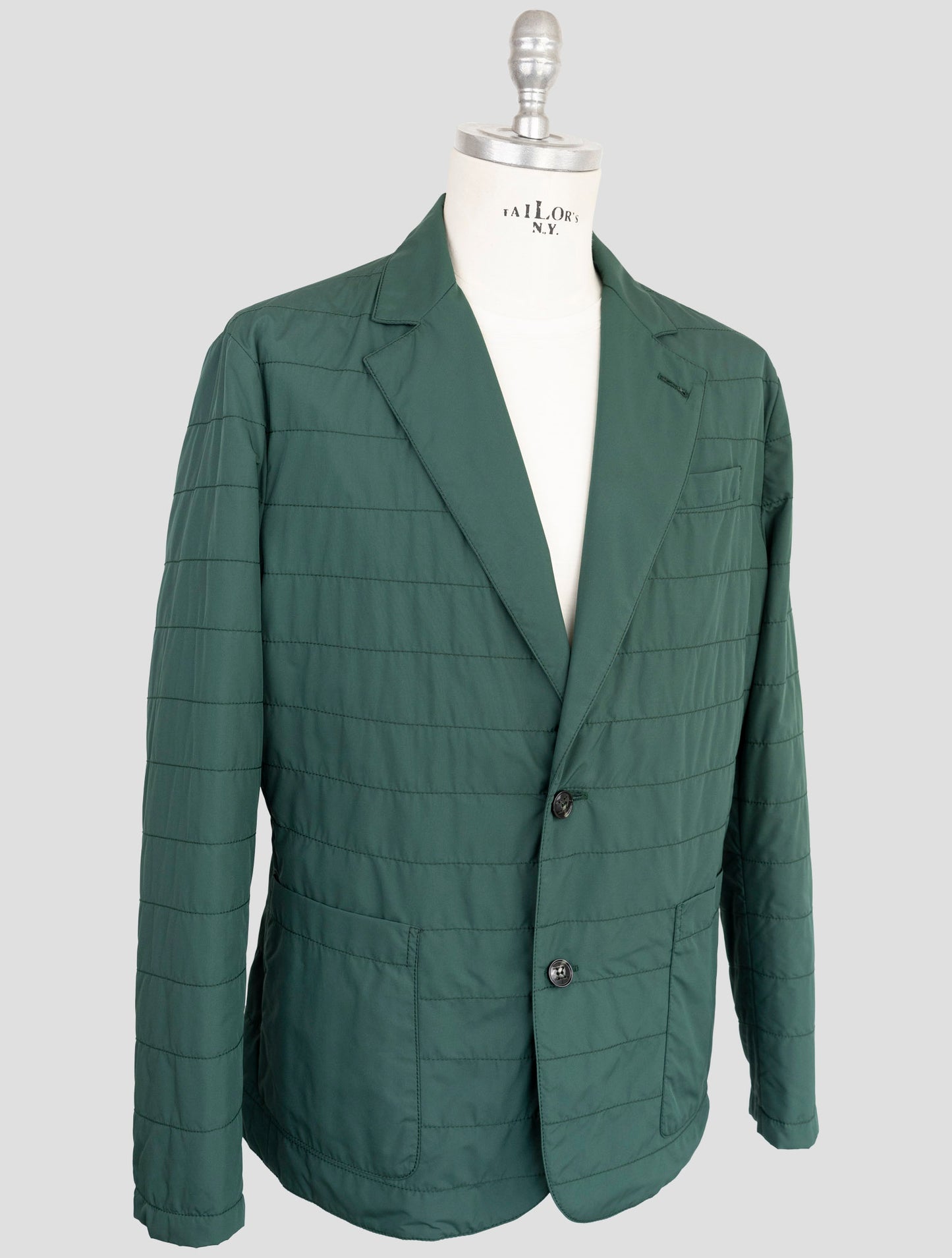 Kiton Green Pl Coat