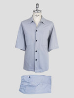 Kiton Knt Light Gray Cotton Ea Tracksuit