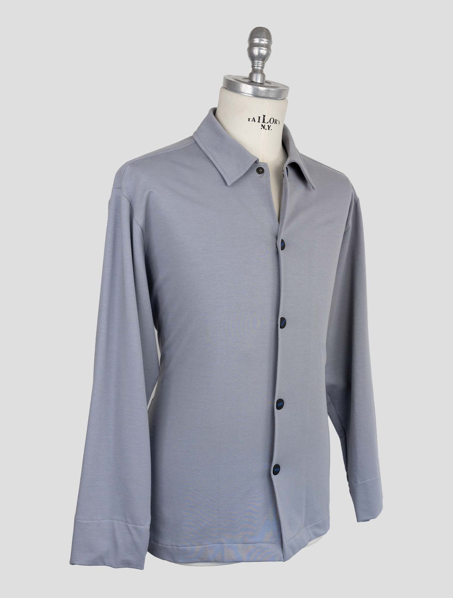 Kiton Knt Light Gray Cotton Ea Tracksuit