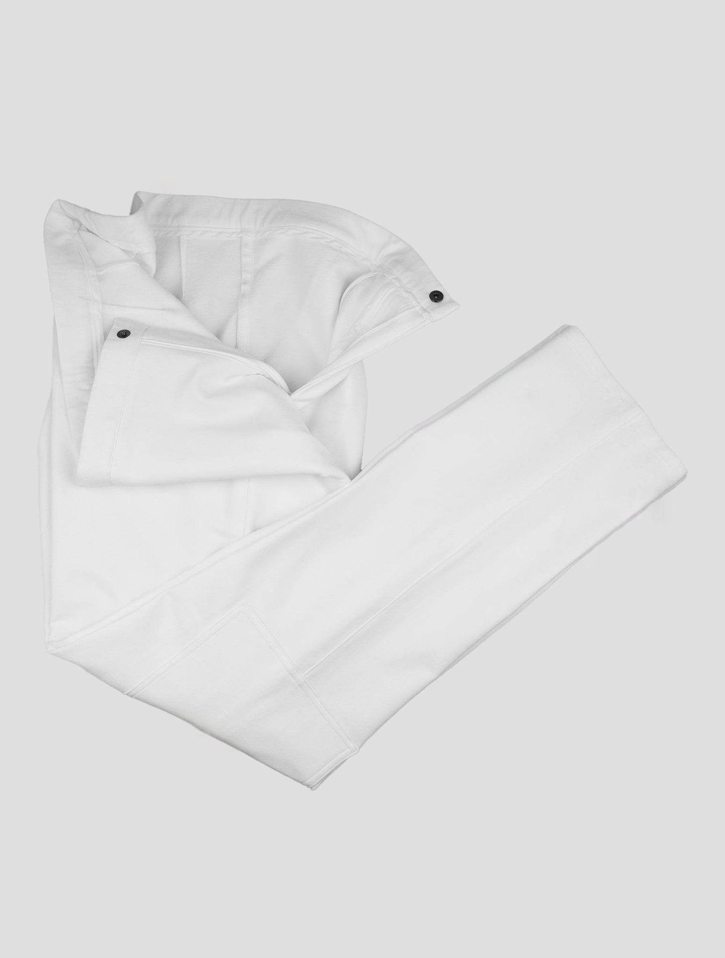 Kiton Knt White Cotton Ea Tracksuit