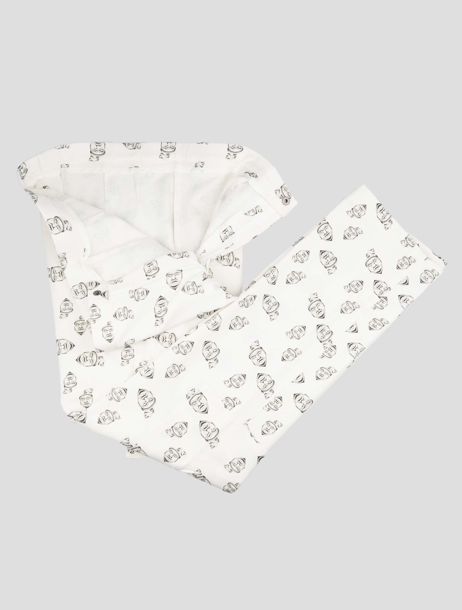 Kiton Knt White Cotton Special Edition Tracksuit