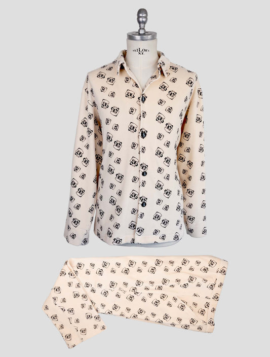 Kiton Knt Beige Cotton Pl Special Edition Tracksuit