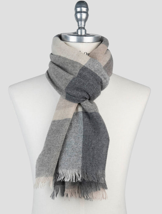 Kiton Multicolor Cashmere Scarf
