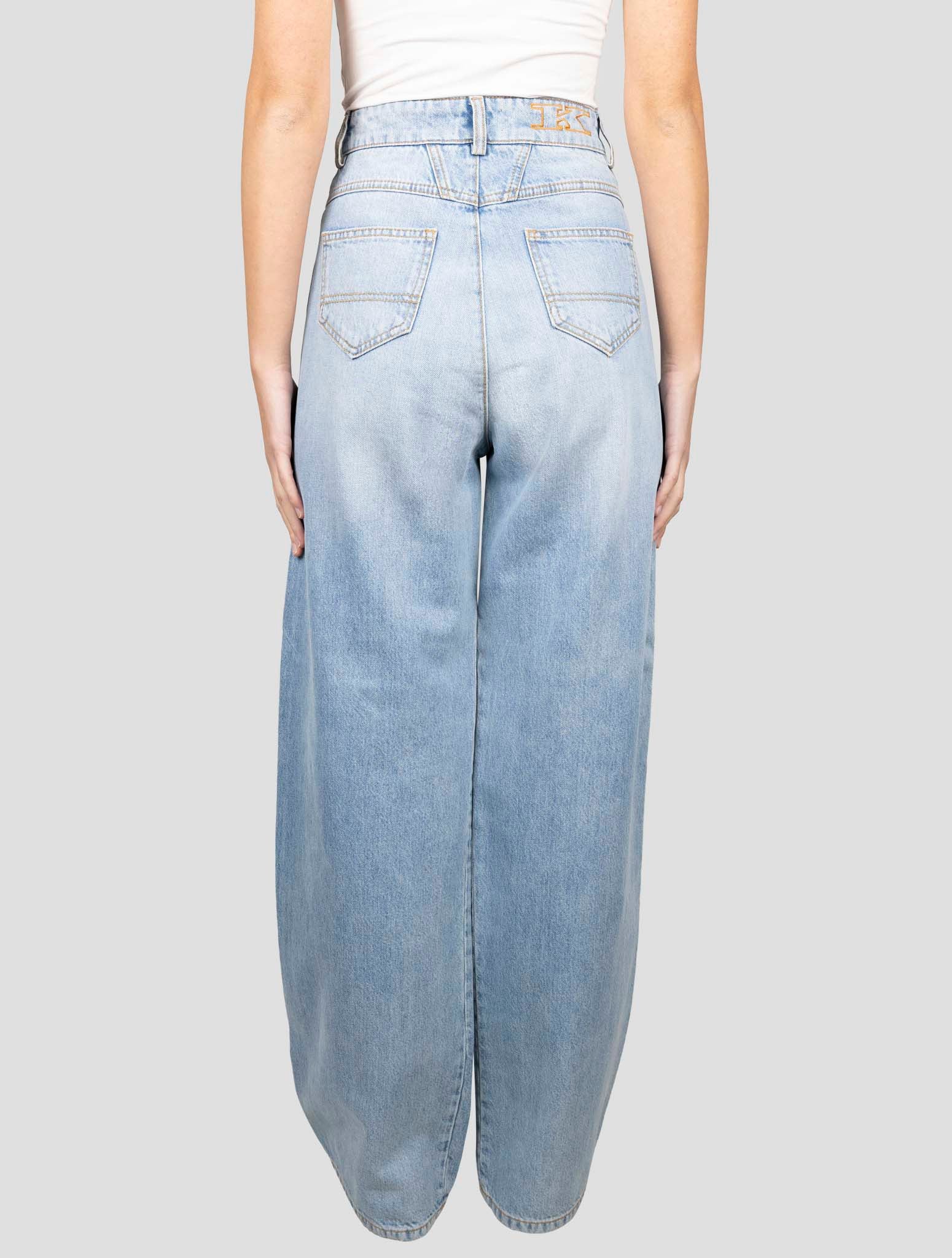 Kiton Blue Cotton Ea Jeans