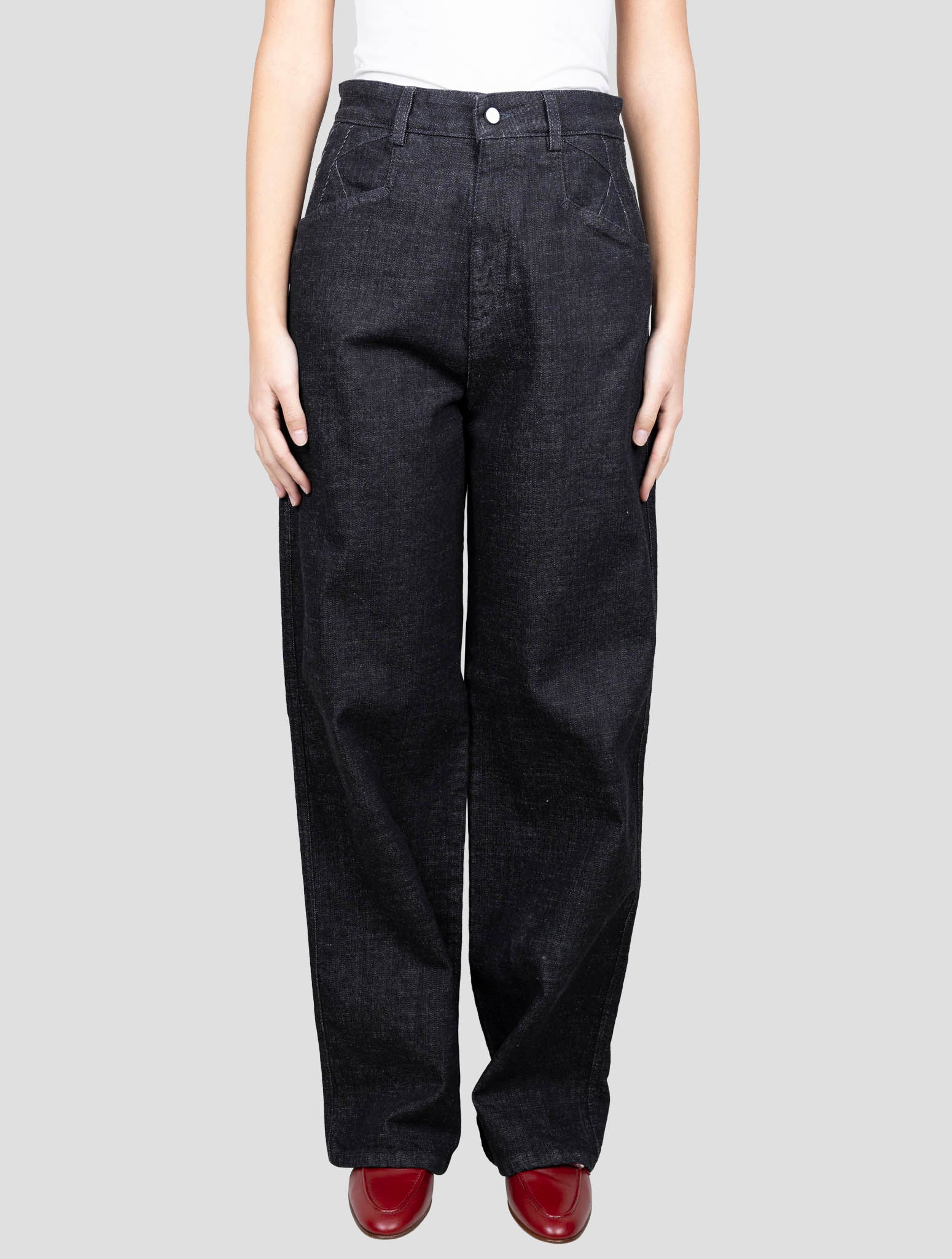 Kiton Black Cotton Ea Jeans