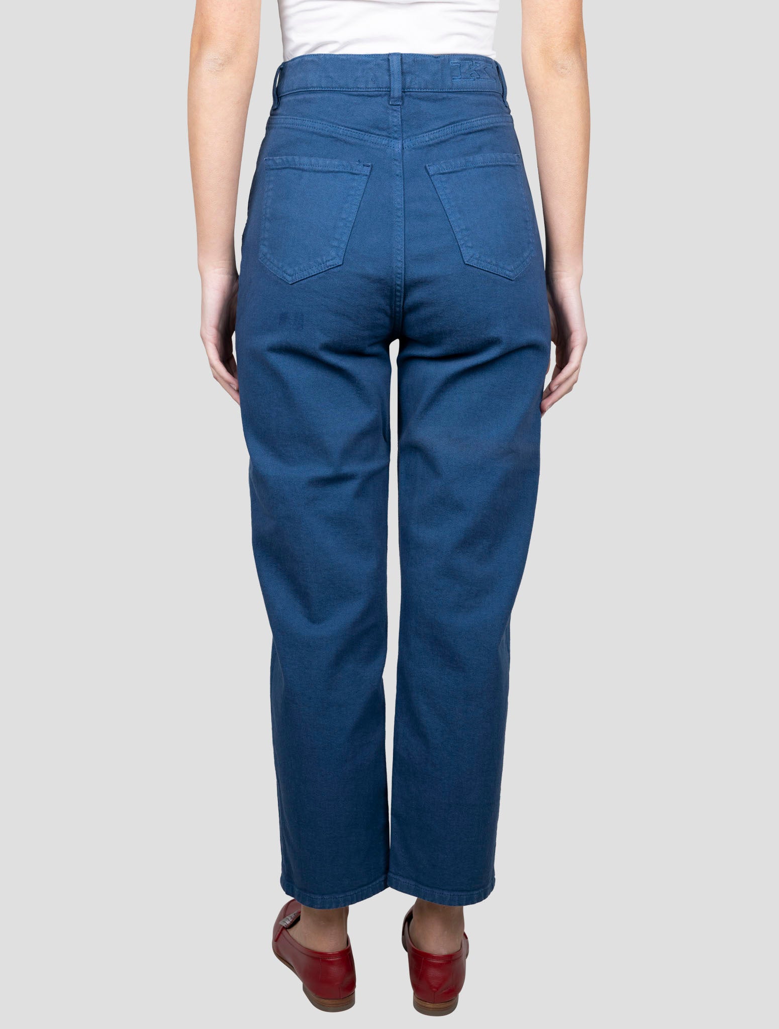 Kiton Blue Cotton Cashmere Ea Jeans