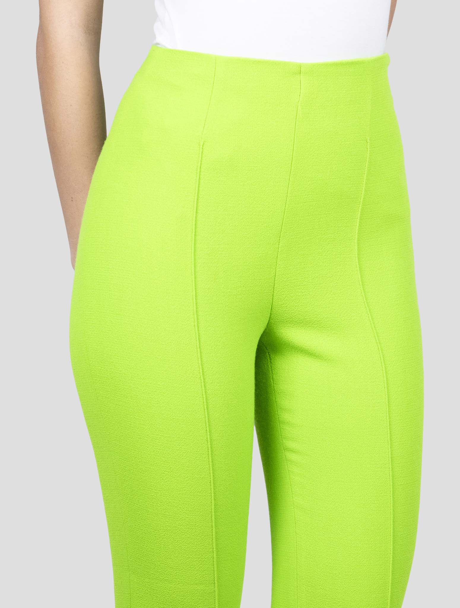 Kiton Green Wool Pants