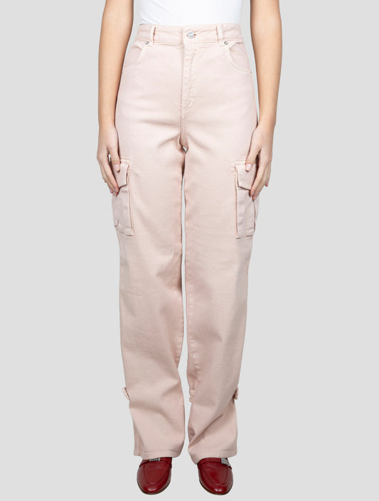 Kiton Pink Cotton Ea Jeans