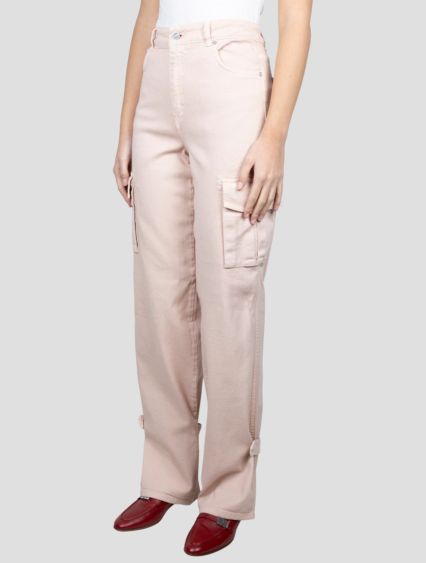 Kiton Pink Cotton Ea Jeans