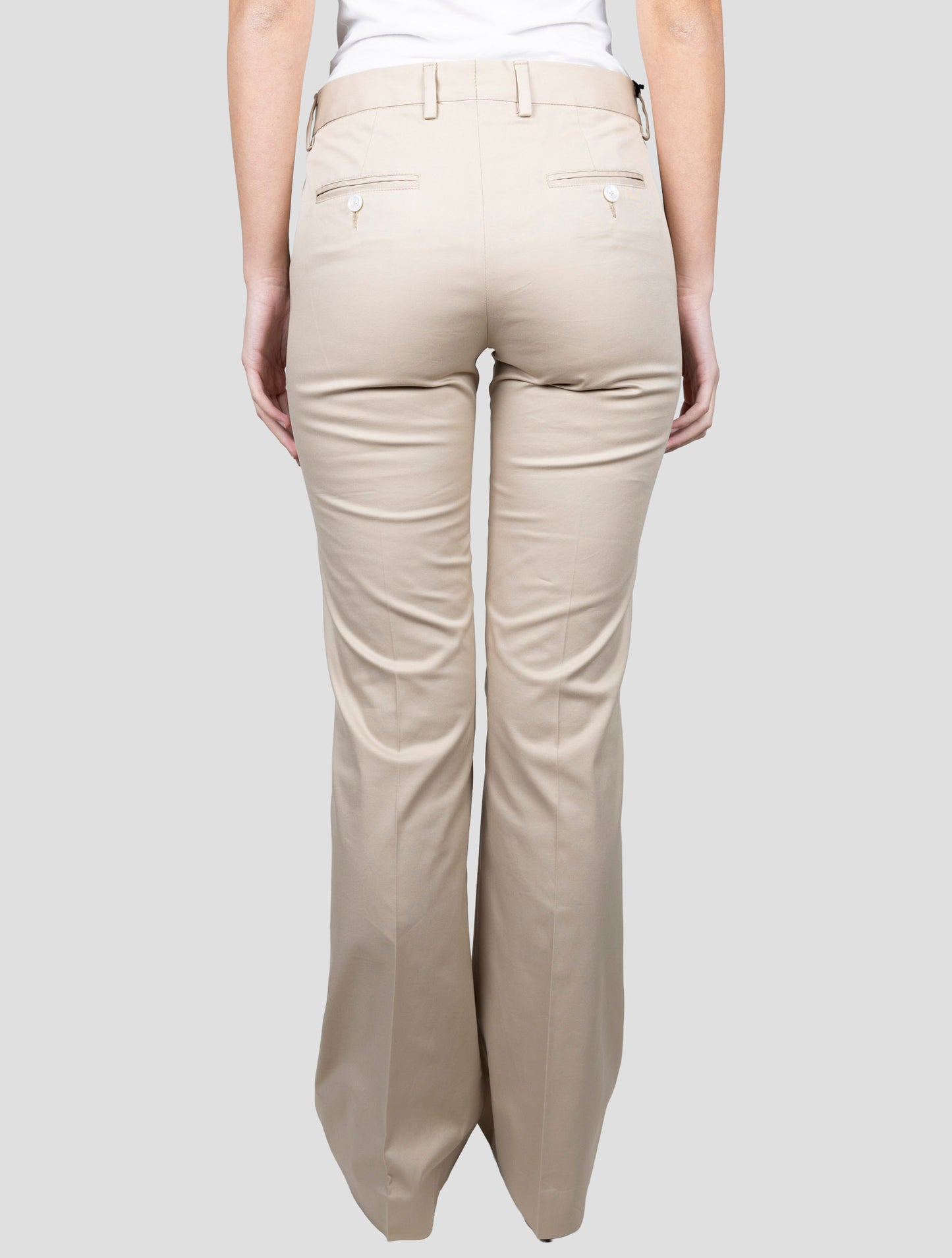 Kiton Beige cotton Ea Pants