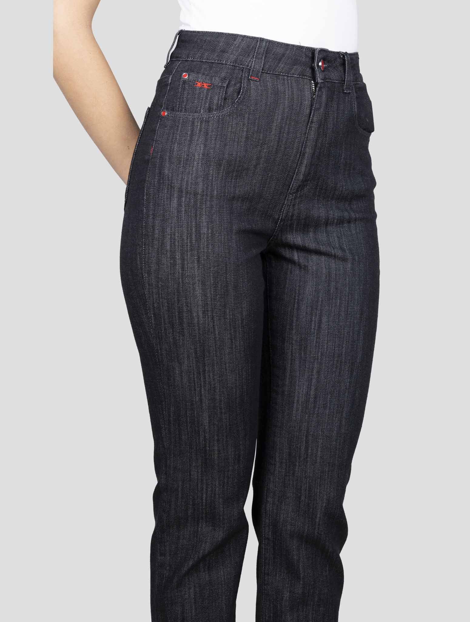 Kiton Dark Gray Cotton Cashmere Ea Jeans