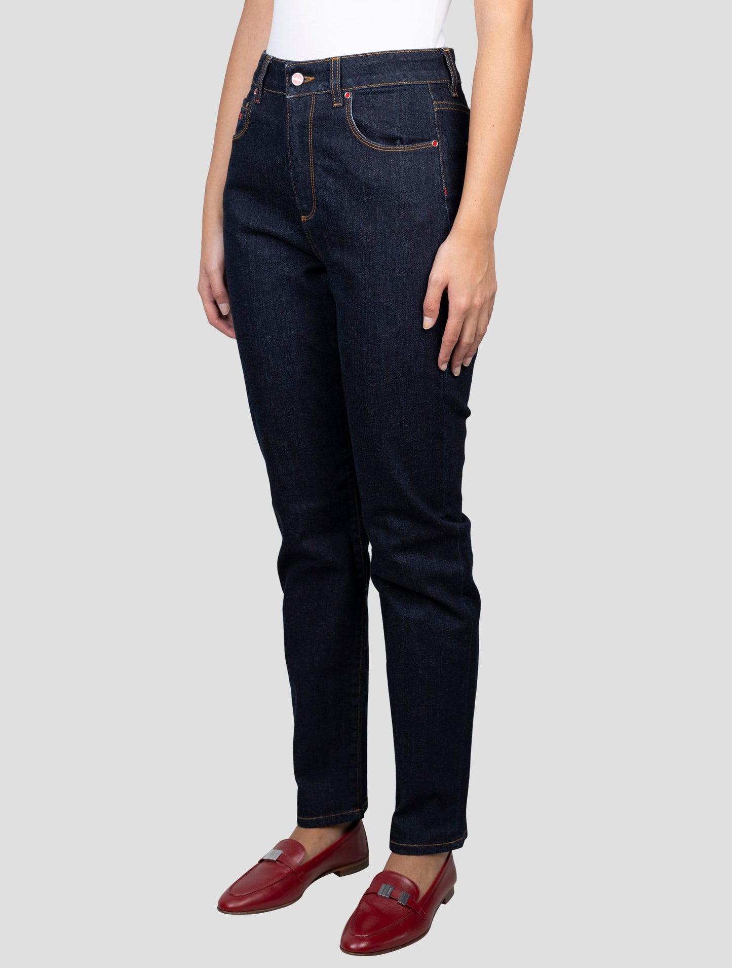 Kiton Blue Cotton Ea Jeans
