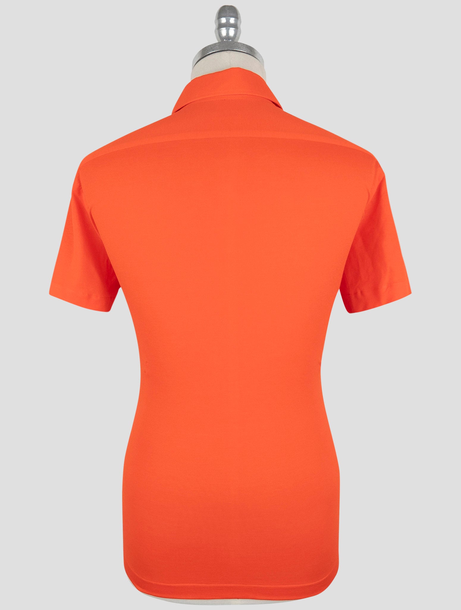 Kiton Orange Cotton Polo