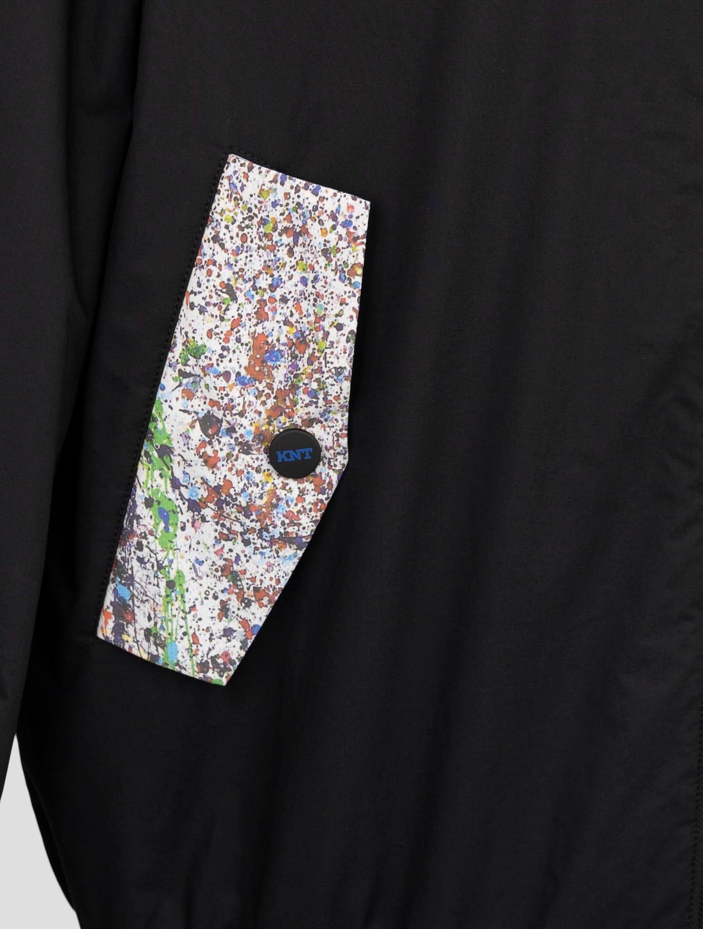 Kiton Knt Black Cotton Coat