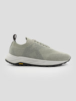 Kiton Gray Pl Pu Wool Sneakers