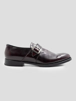 Kiton Burgundy Leather Dress Shoes