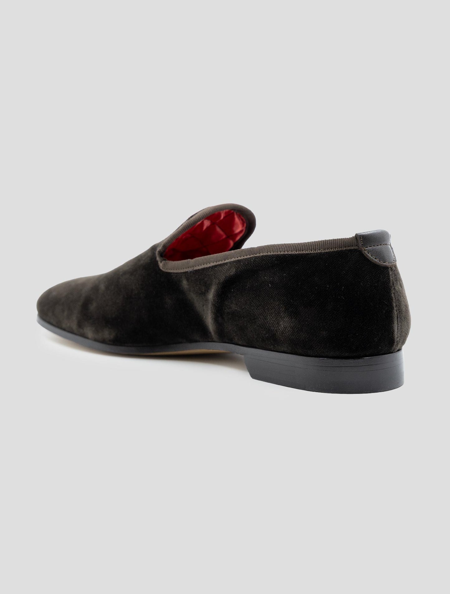 Kiton Brown Cotton Pl Loafers